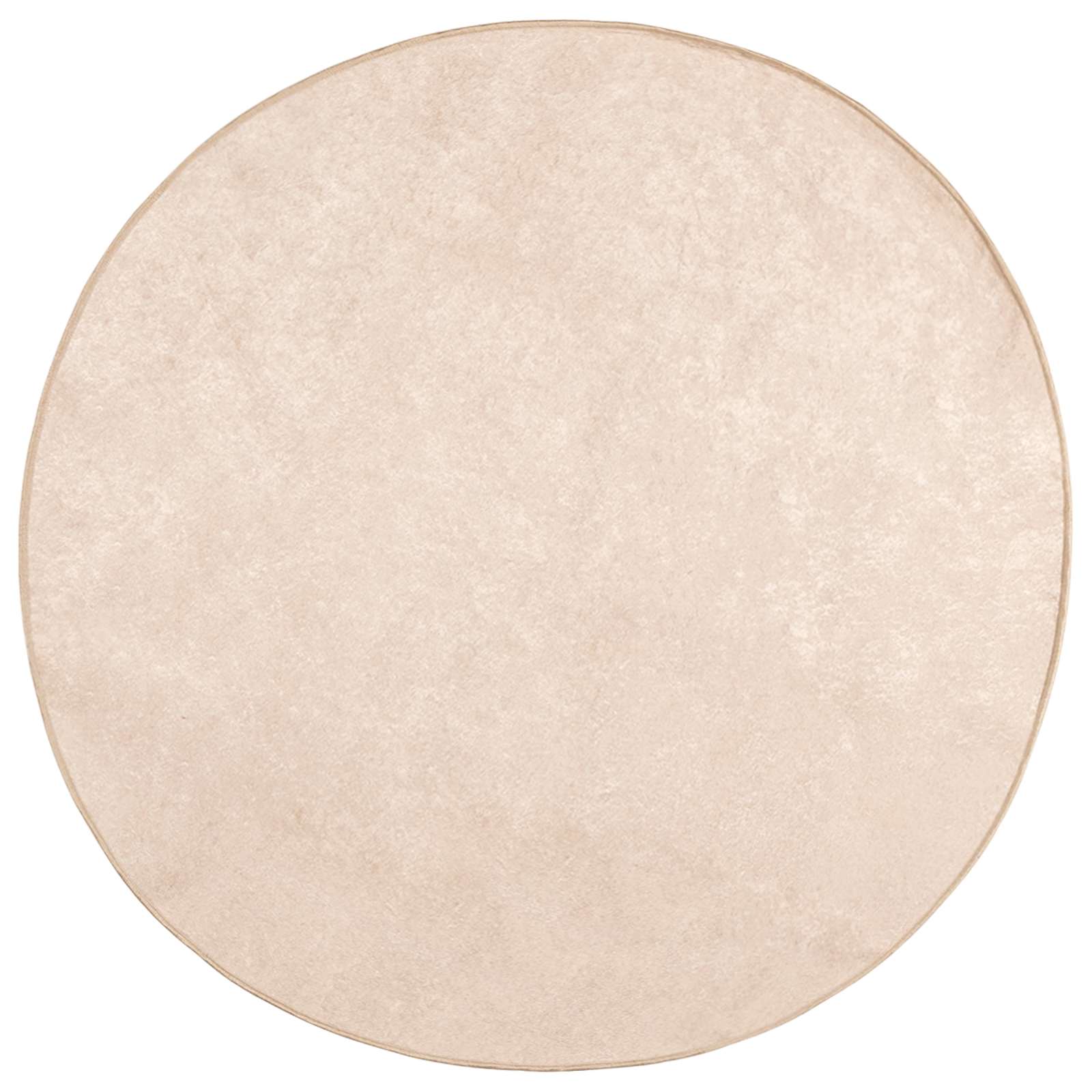 Runner Tappeto MARSA Crema 120 x 120 cm Poliestere e PVC