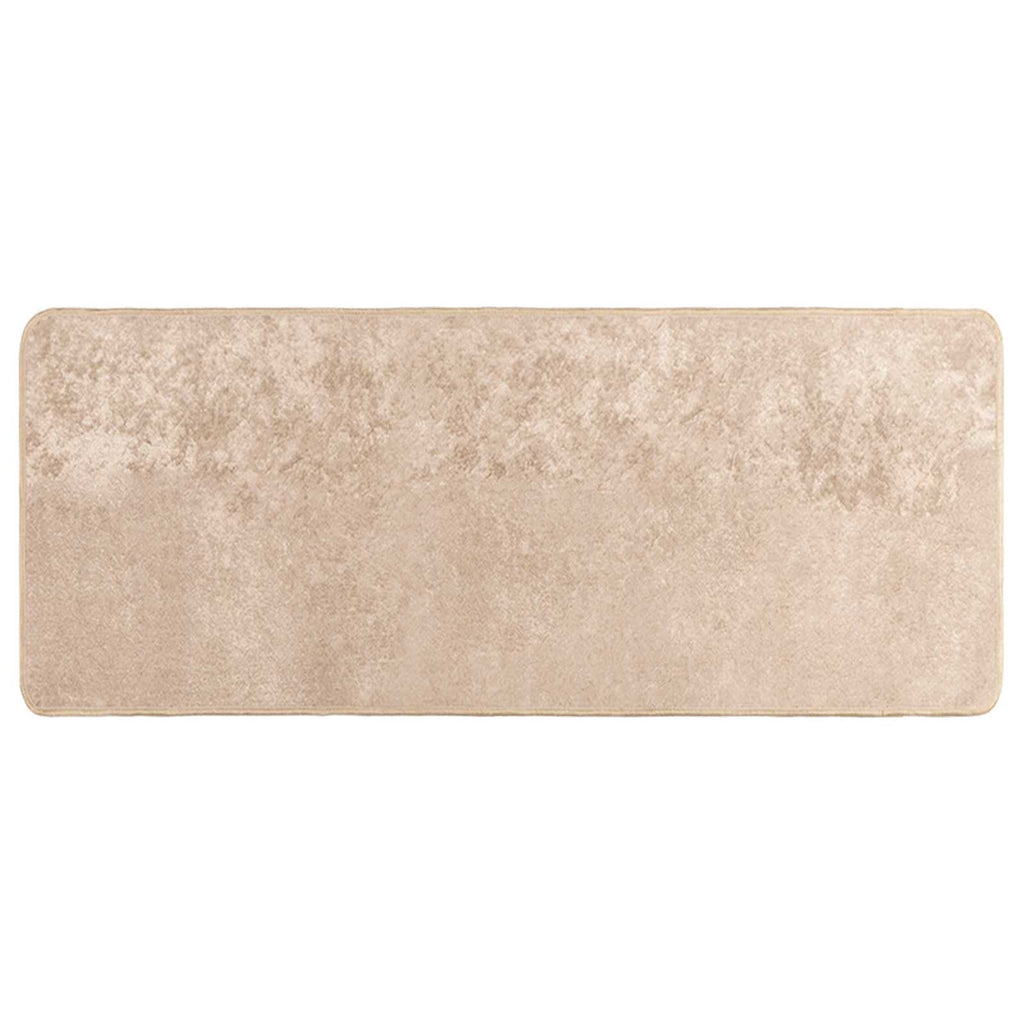 Runner Tappeto MARSA Beige 50 x 100 cm Poliestere e PVC