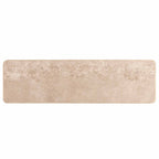 Runner Tappeto MARSA Beige 50 x 200 cm Poliestere e PVC