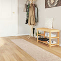 Runner Tappeto MARSA Beige 50 x 300 cm Poliestere e PVC