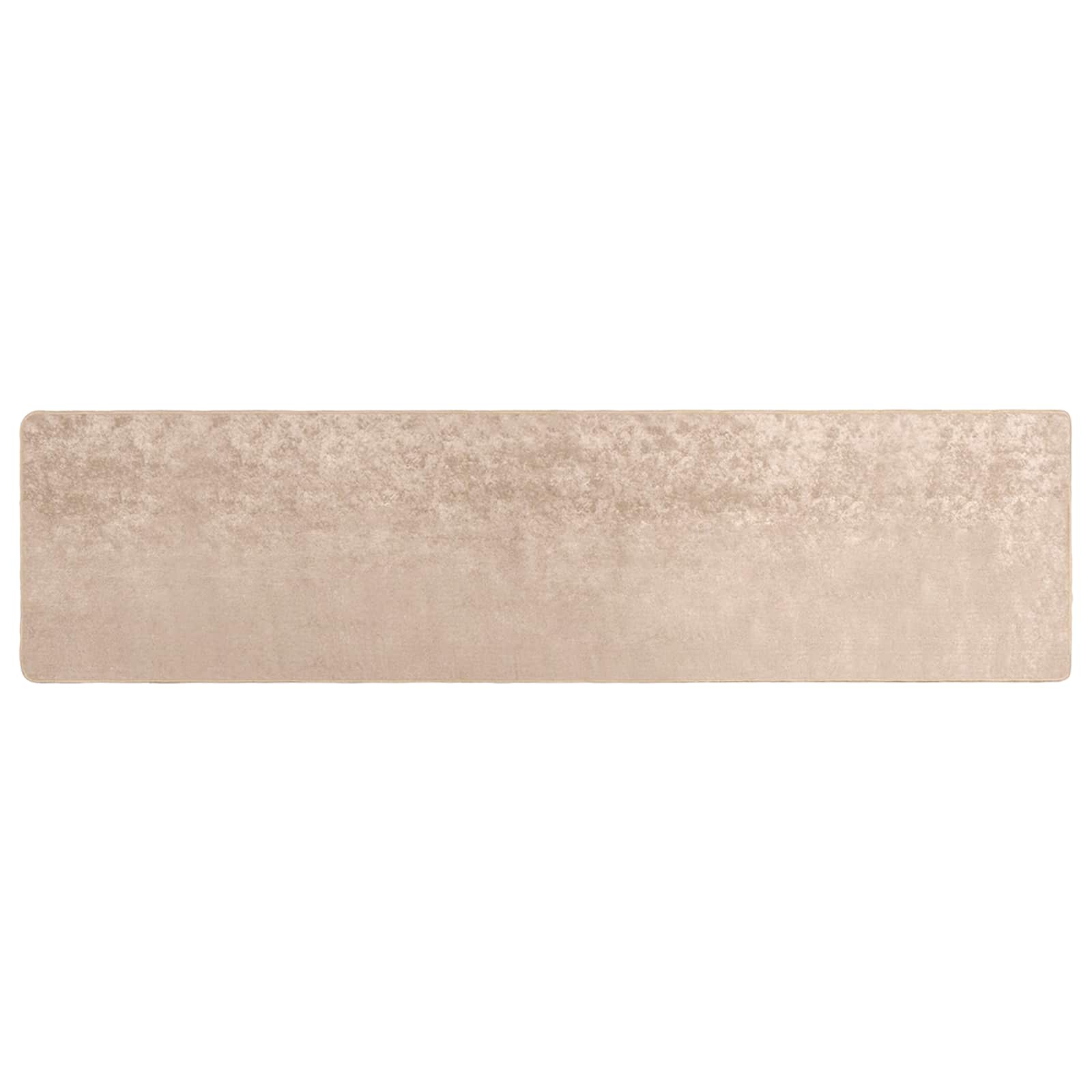 Runner Tappeto MARSA Beige 50 x 300 cm Poliestere e PVC