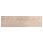 Runner Tappeto MARSA Beige 50 x 450 cm Poliestere e PVC