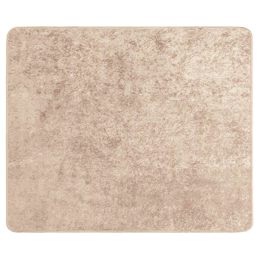 Runner Tappeto MARSA Beige 80 x 100 cm Poliestere e PVC