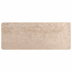 Runner Tappeto MARSA Beige 80 x 200 cm Poliestere e PVC