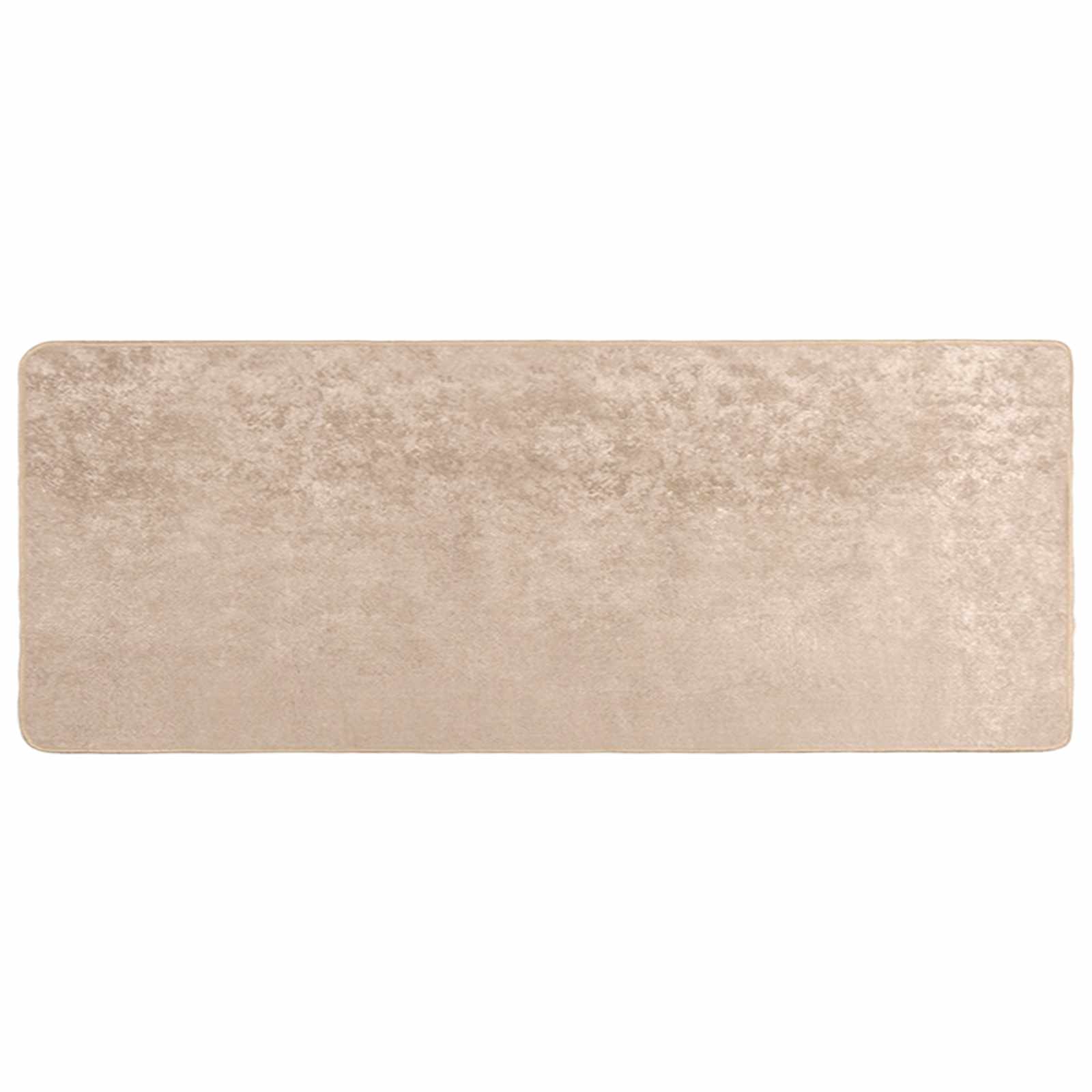 Runner Tappeto MARSA Beige 80 x 200 cm Poliestere e PVC