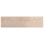 Runner Tappeto MARSA Beige 80 x 400 cm Poliestere e PVC