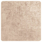 Runner Tappeto MARSA Beige 100 x 100 cm Poliestere e PVC