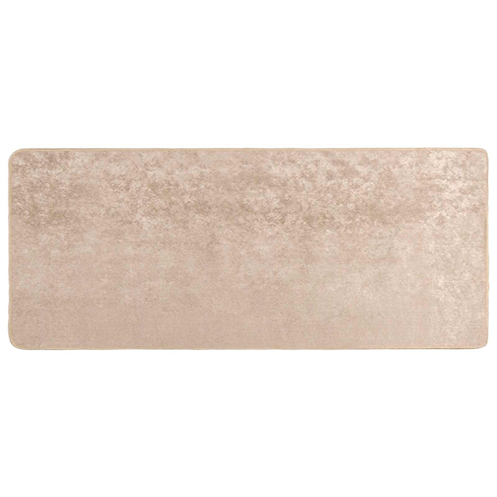 Runner Tappeto MARSA Beige 100 x 200 cm Poliestere e PVC