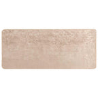 Runner Tappeto MARSA Beige 100 x 200 cm Poliestere e PVC