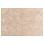 Runner Tappeto MARSA Beige 120 x 170 cm Poliestere e PVC