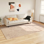 Runner Tappeto MARSA Beige 190 x 300 cm Poliestere e PVC