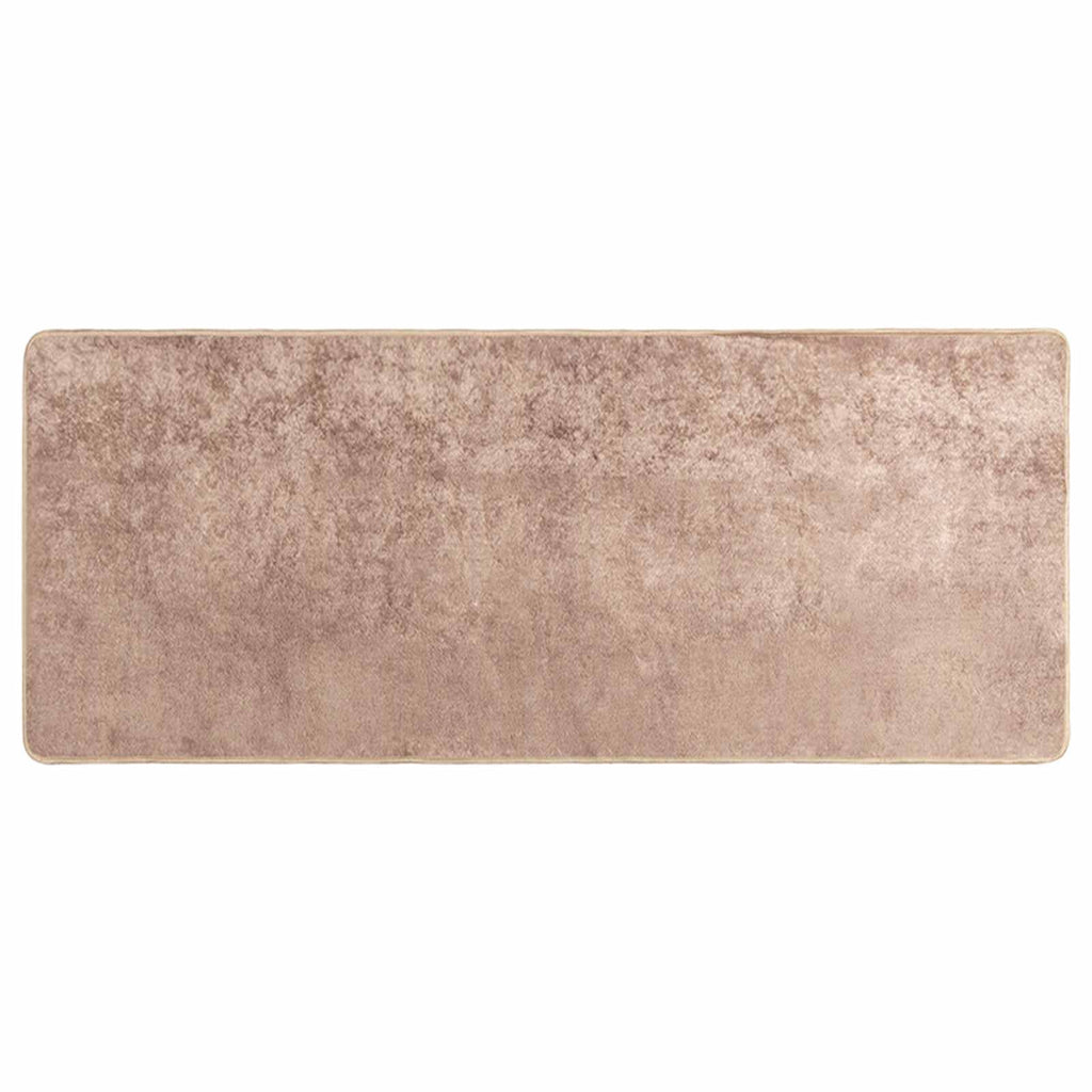 Runner Tappeto MARSA Sabbia 50 x 100 cm Poliestere e PVC