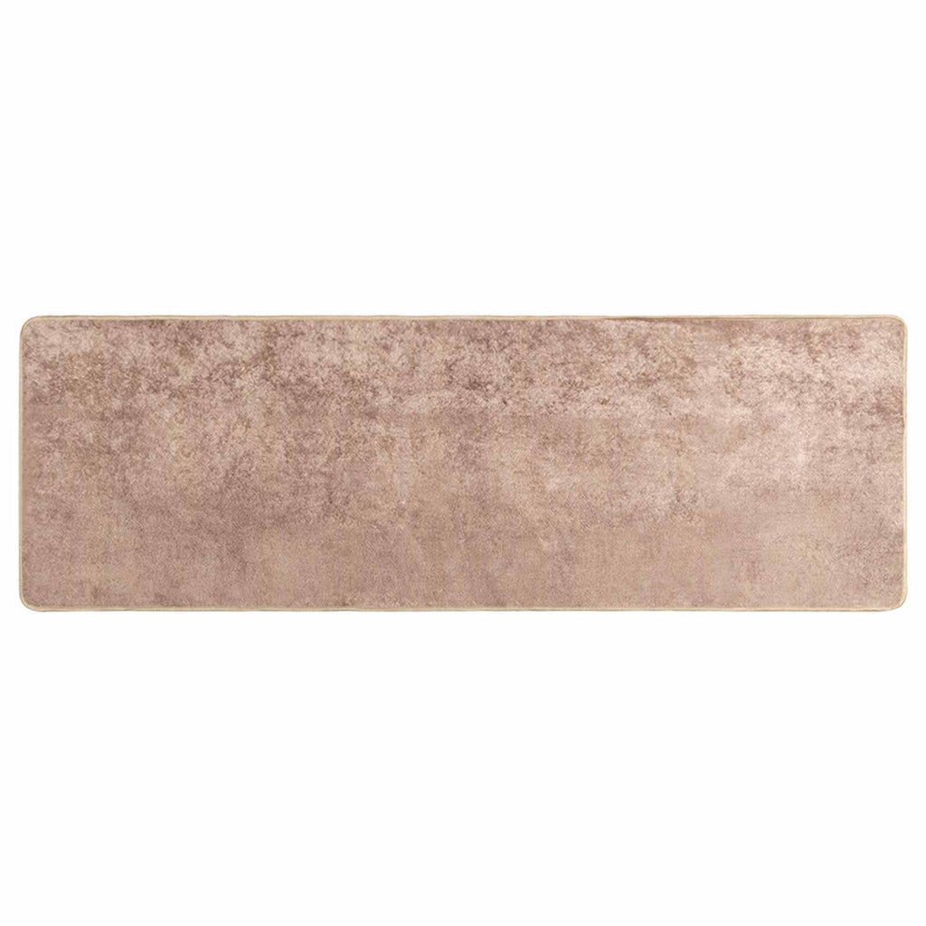 Runner Tappeto MARSA Sabbia 50 x 150 cm Poliestere e PVC