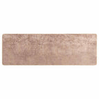 Runner Tappeto MARSA Sabbia 50 x 150 cm Poliestere e PVC