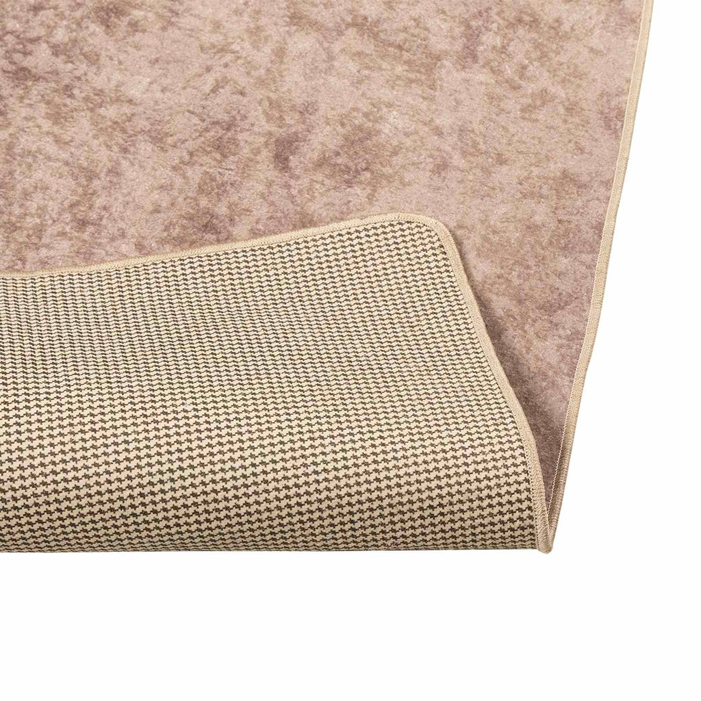 Runner Tappeto MARSA Sabbia 50 x 200 cm Poliestere e PVC