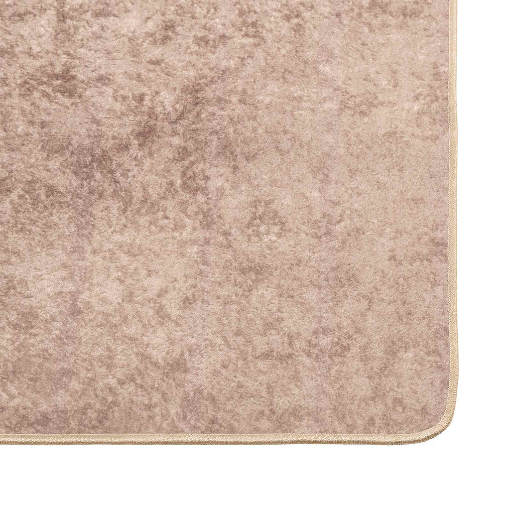 Runner Tappeto MARSA Sabbia 50 x 200 cm Poliestere e PVC