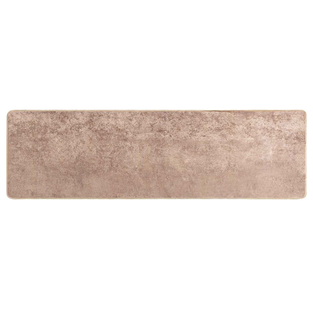 Runner Tappeto MARSA Sabbia 50 x 200 cm Poliestere e PVC