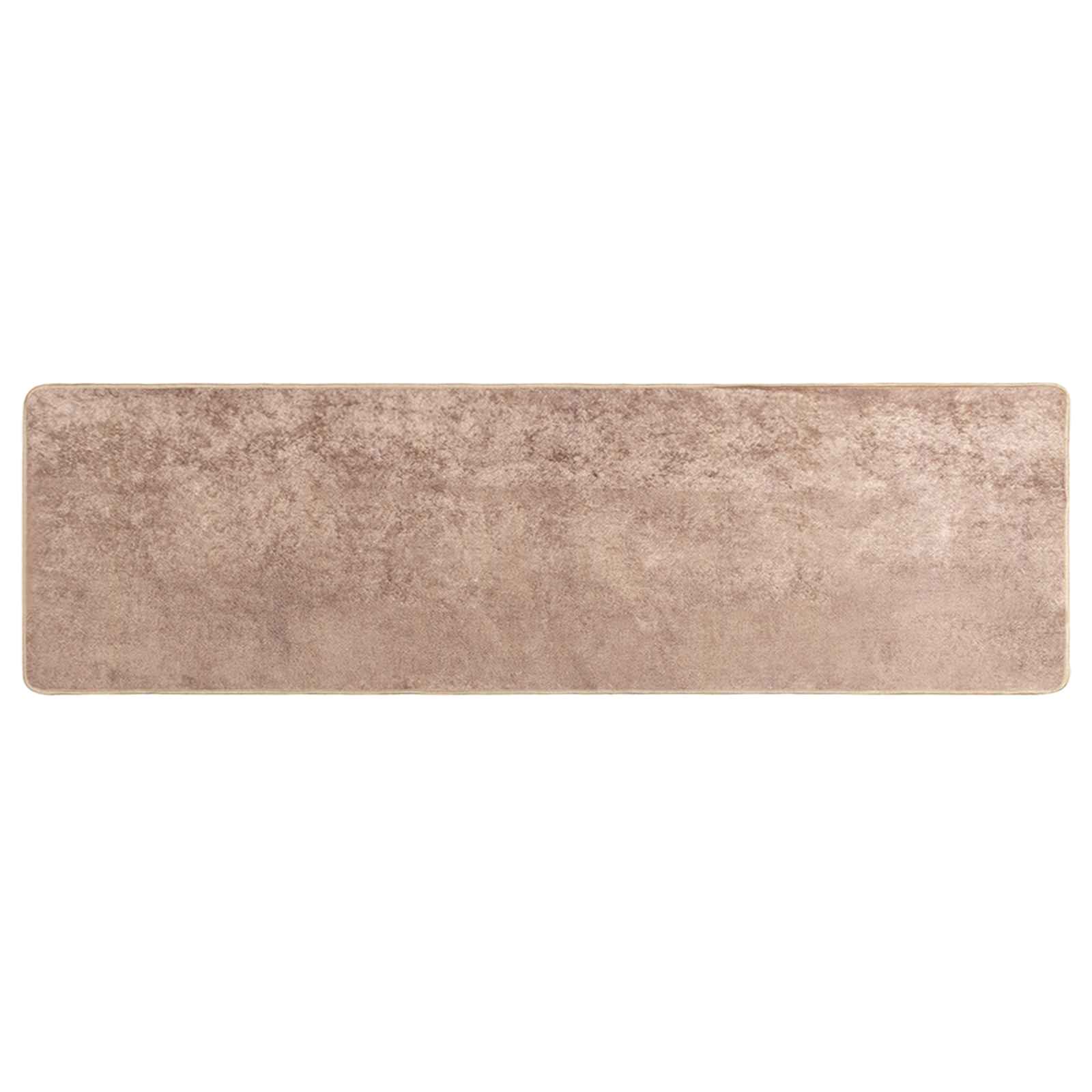 Runner Tappeto MARSA Sabbia 50 x 200 cm Poliestere e PVC