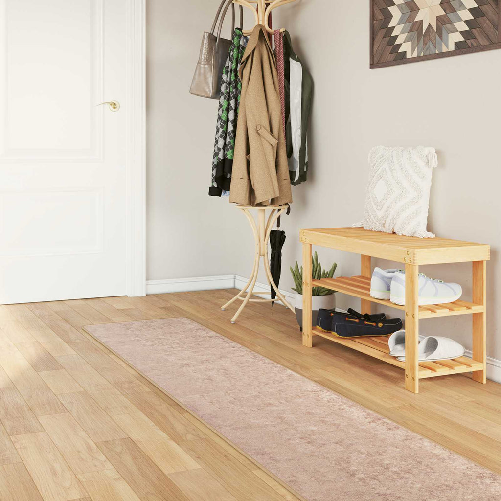 Runner Tappeto MARSA Sabbia 50 x 350 cm Poliestere e PVC