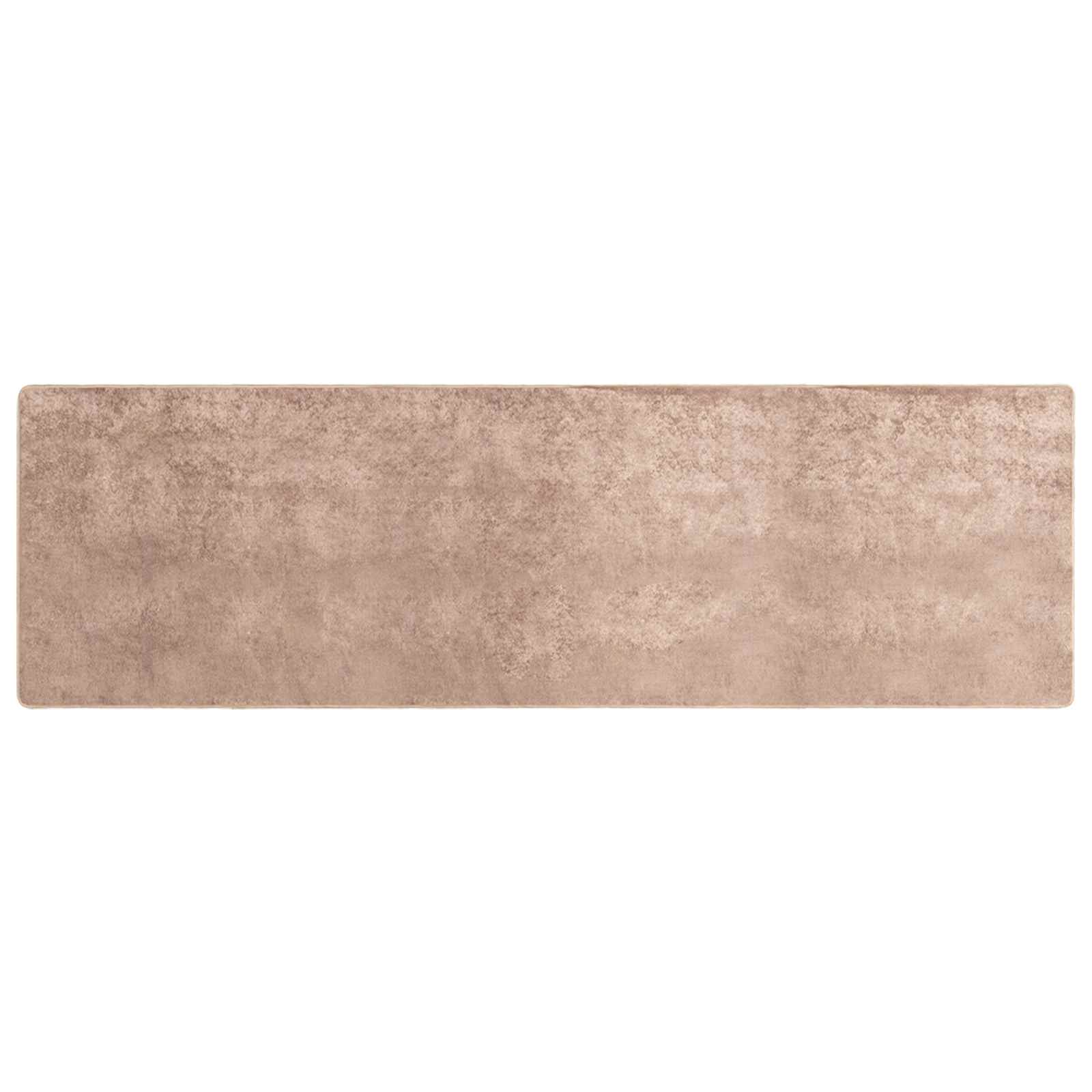 Runner Tappeto MARSA Sabbia 80 x 250 cm Poliestere e PVC