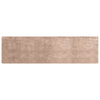 Runner Tappeto MARSA Sabbia 80 x 350 cm Poliestere e PVC