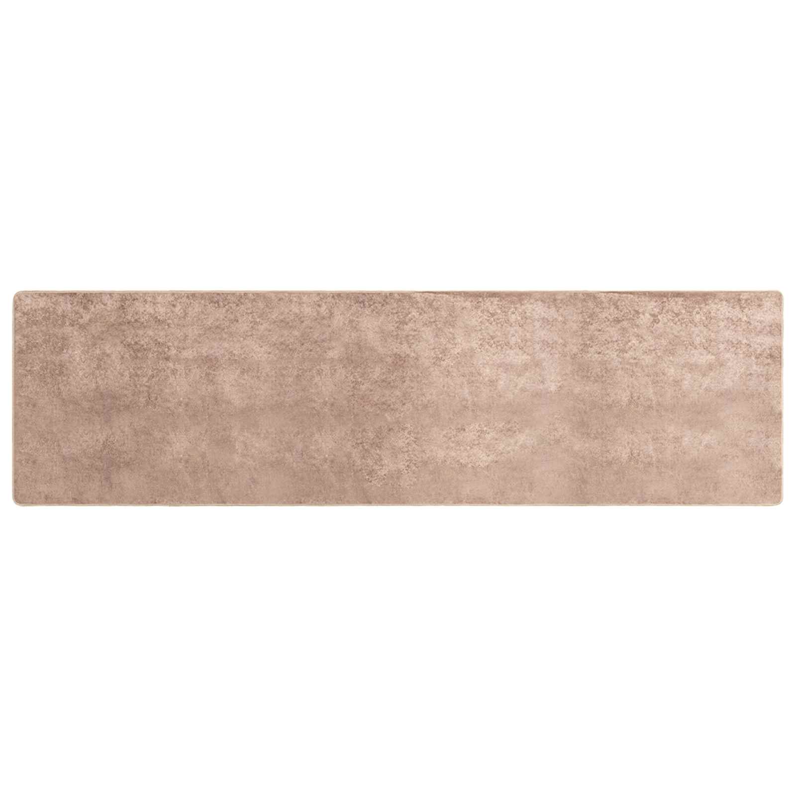 Runner Tappeto MARSA Sabbia 80 x 350 cm Poliestere e PVC
