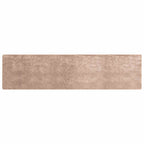 Runner Tappeto MARSA Sabbia 80 x 400 cm Poliestere e PVC