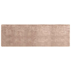 Runner Tappeto MARSA Sabbia 100 x 300 cm Poliestere e PVC