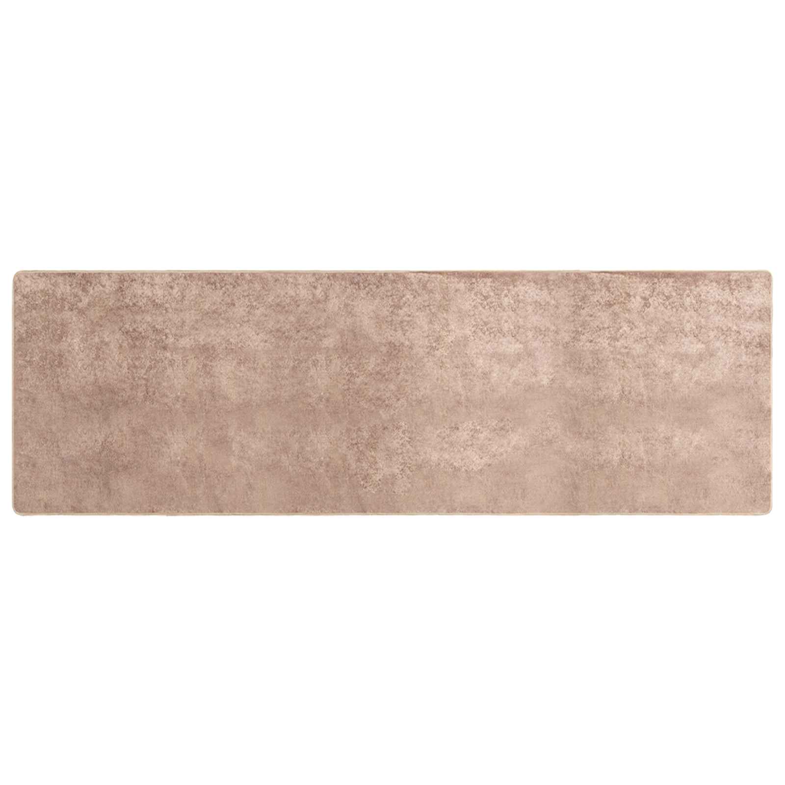Runner Tappeto MARSA Sabbia 100 x 300 cm Poliestere e PVC