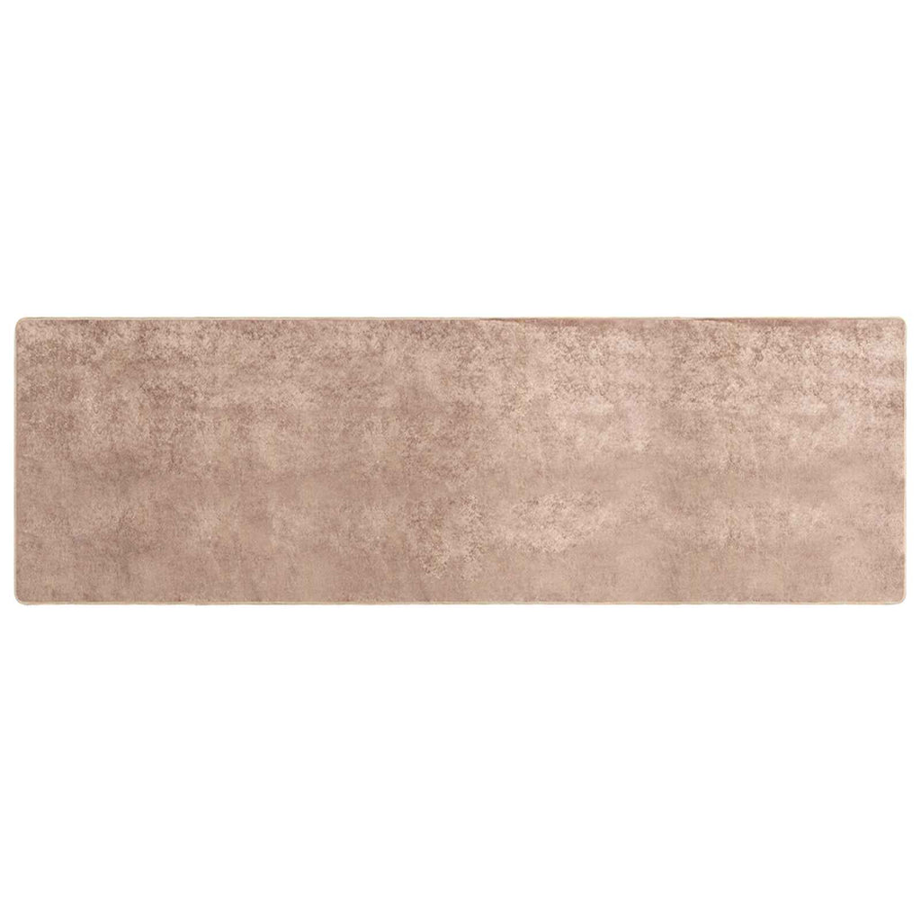 Runner Tappeto MARSA Sabbia 100 x 350 cm Poliestere e PVC