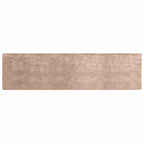 Runner Tappeto MARSA Sabbia 100 x 450 cm Poliestere e PVC