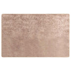 Runner Tappeto MARSA Sabbia 150 x 230 cm Poliestere e PVC