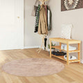 Runner Tappeto MARSA Sabbia 120 x 120 cm Poliestere e PVC
