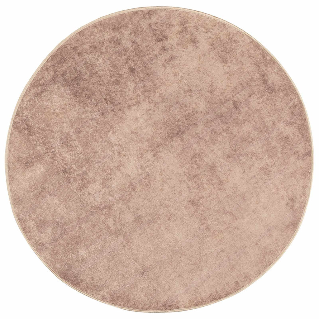 Runner Tappeto MARSA Sabbia 120 x 120 cm Poliestere e PVC