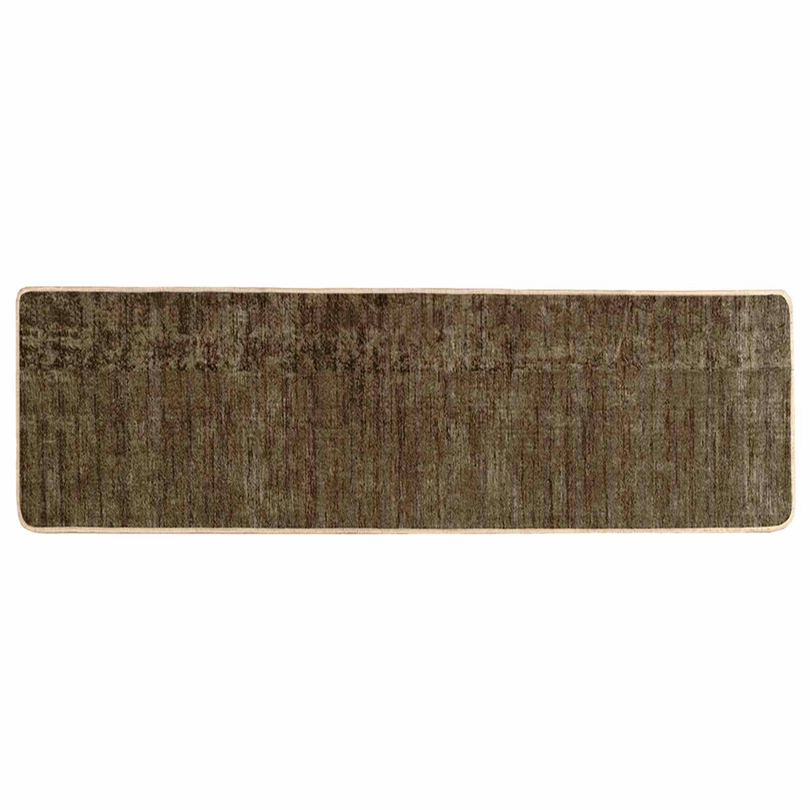 Runner Tappeto MARSA Verde Foresta 50 x 150 cm Poliestere e PVC
