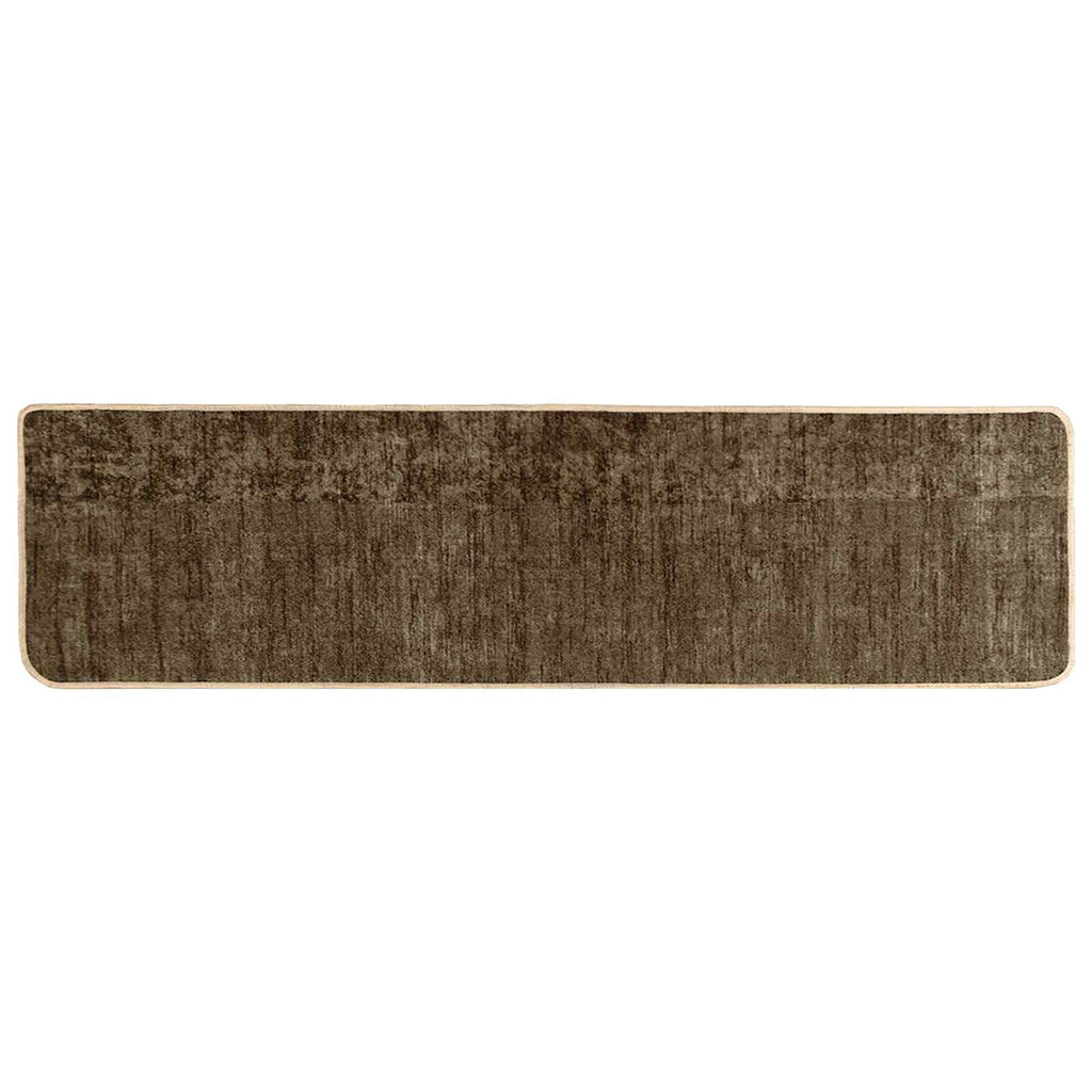 Runner Tappeto MARSA Verde Foresta 80 x 350 cm Poliestere e PVC