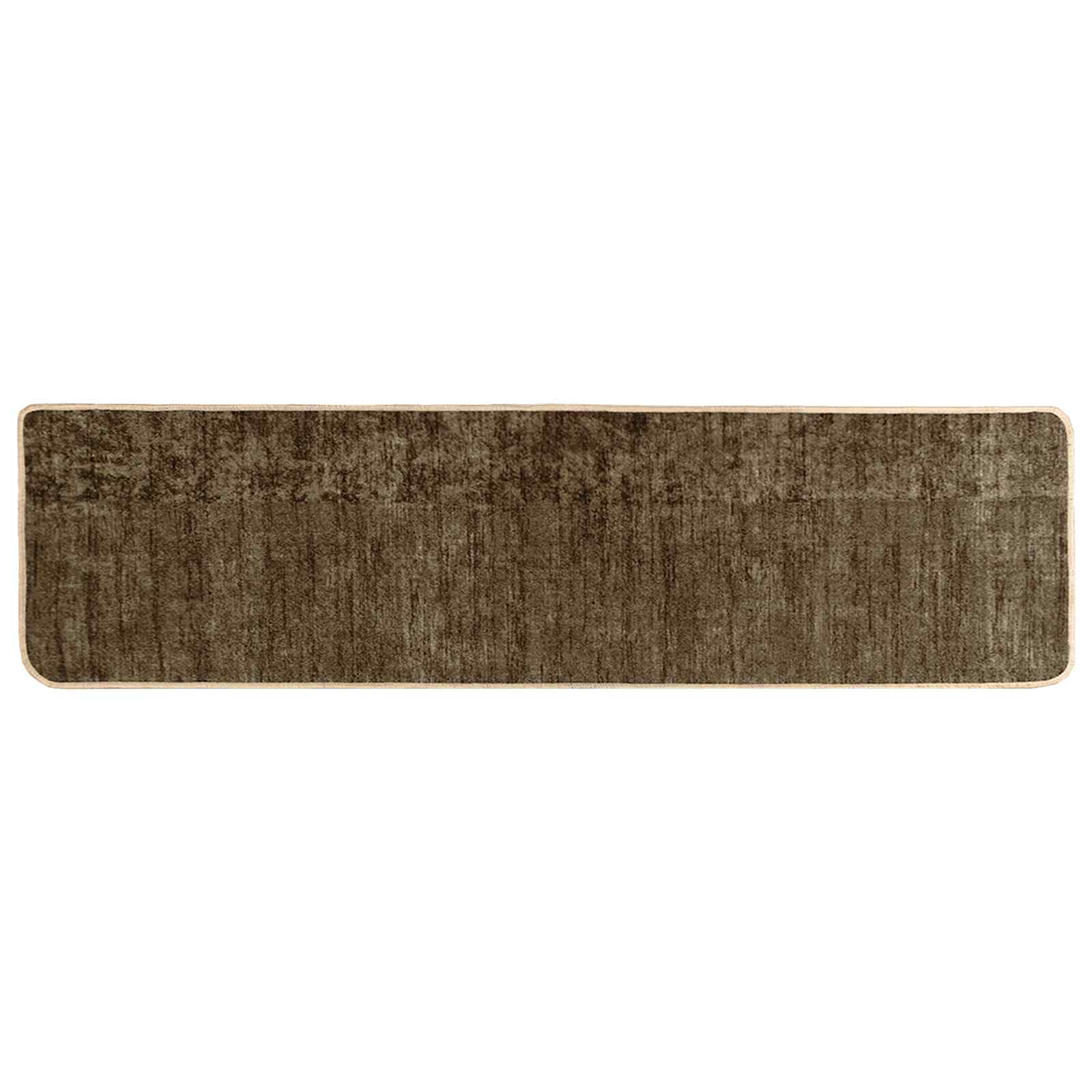 Runner Tappeto MARSA Verde Foresta 80 x 350 cm Poliestere e PVC
