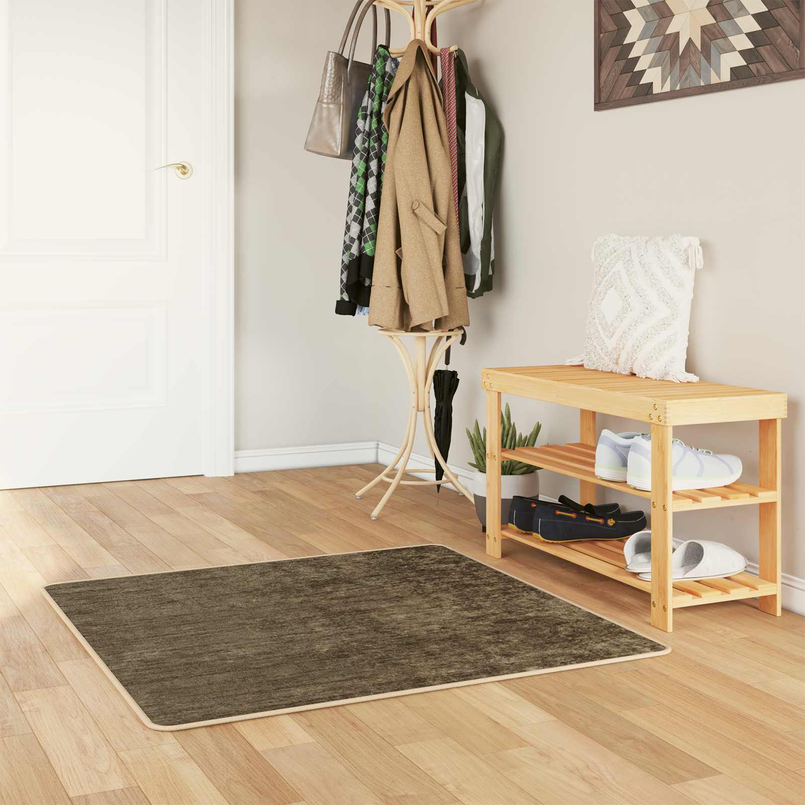 Runner Tappeto MARSA Verde Foresta 100 x 100 cm