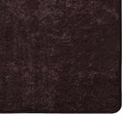 Runner Tappeto MARSA Antracite 50 x 150 cm Poliestere e PVC
