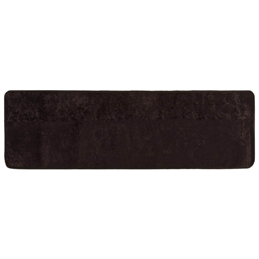 Runner Tappeto MARSA Antracite 50 x 150 cm Poliestere e PVC