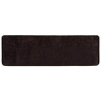 Runner Tappeto MARSA Antracite 50 x 150 cm Poliestere e PVC