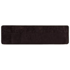 Runner Tappeto MARSA Antracite 50 x 200 cm Poliestere e PVC