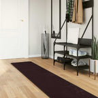 Runner Tappeto MARSA Antracite 50 x 300 cm Poliestere e PVC