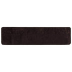 Runner Tappeto MARSA Antracite 50 x 300 cm Poliestere e PVC