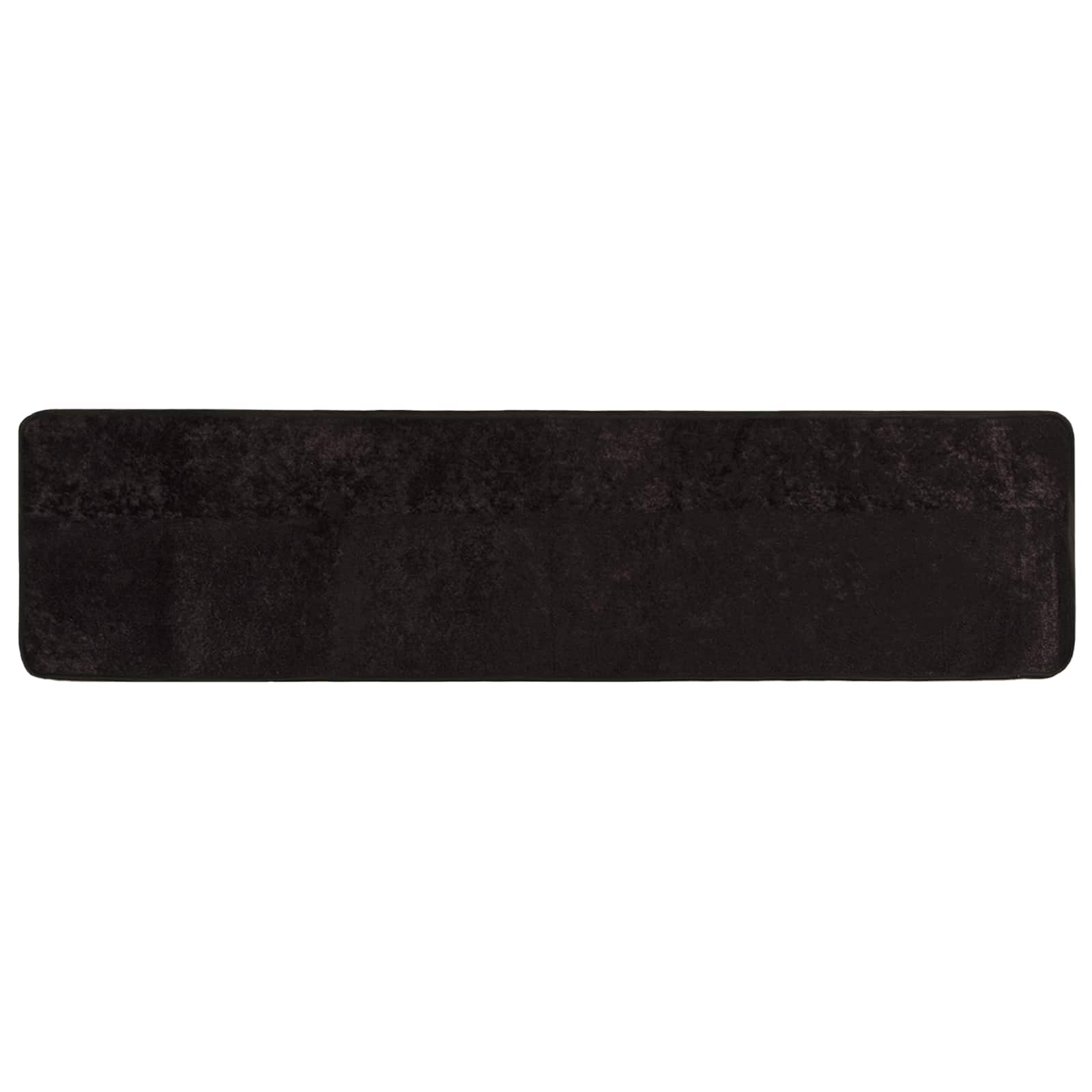 Runner Tappeto MARSA Antracite 50 x 450 cm Poliestere e PVC