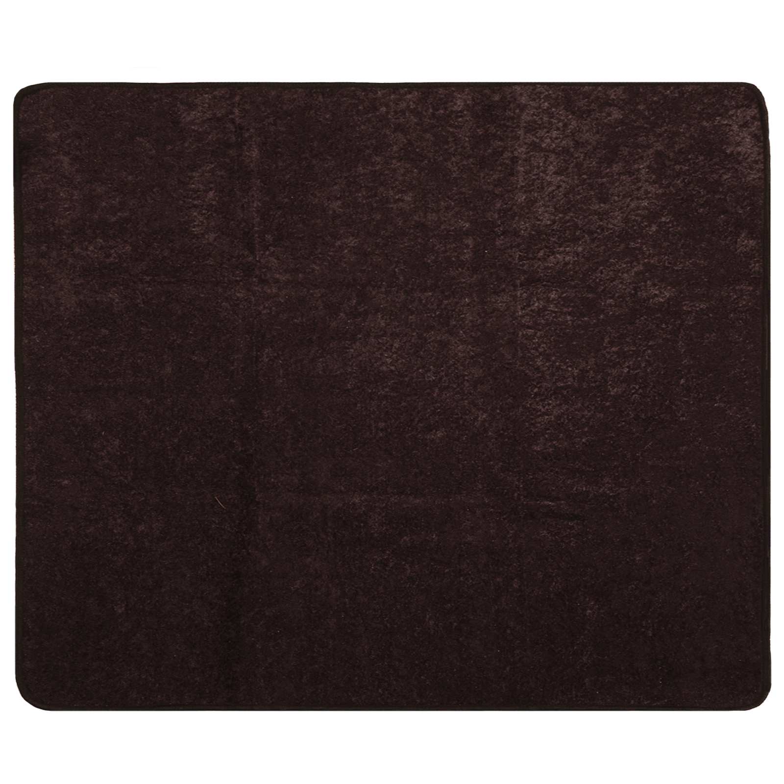 Runner Tappeto MARSA Antracite 80 x 100 cm Poliestere e PVC