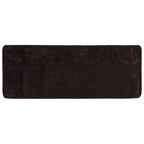 Runner Tappeto MARSA Antracite 80 x 200 cm Poliestere e PVC