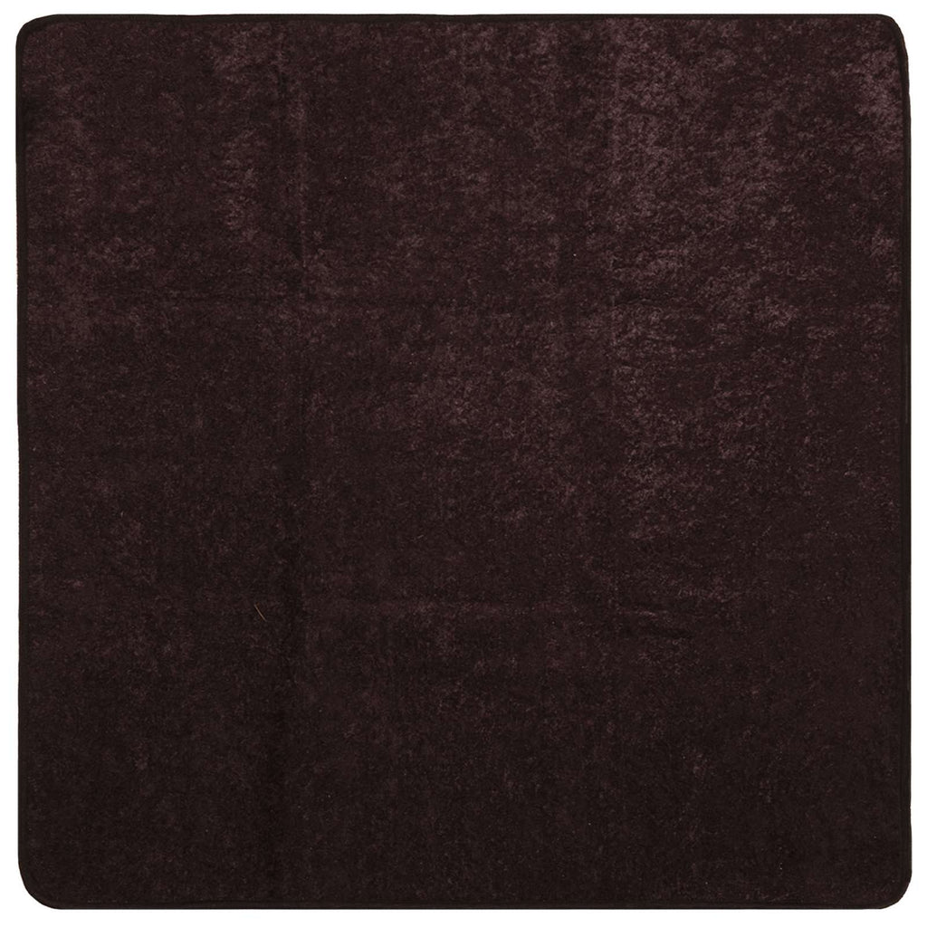 Runner Tappeto MARSA Antracite 100 x 100 cm Poliestere e PVC