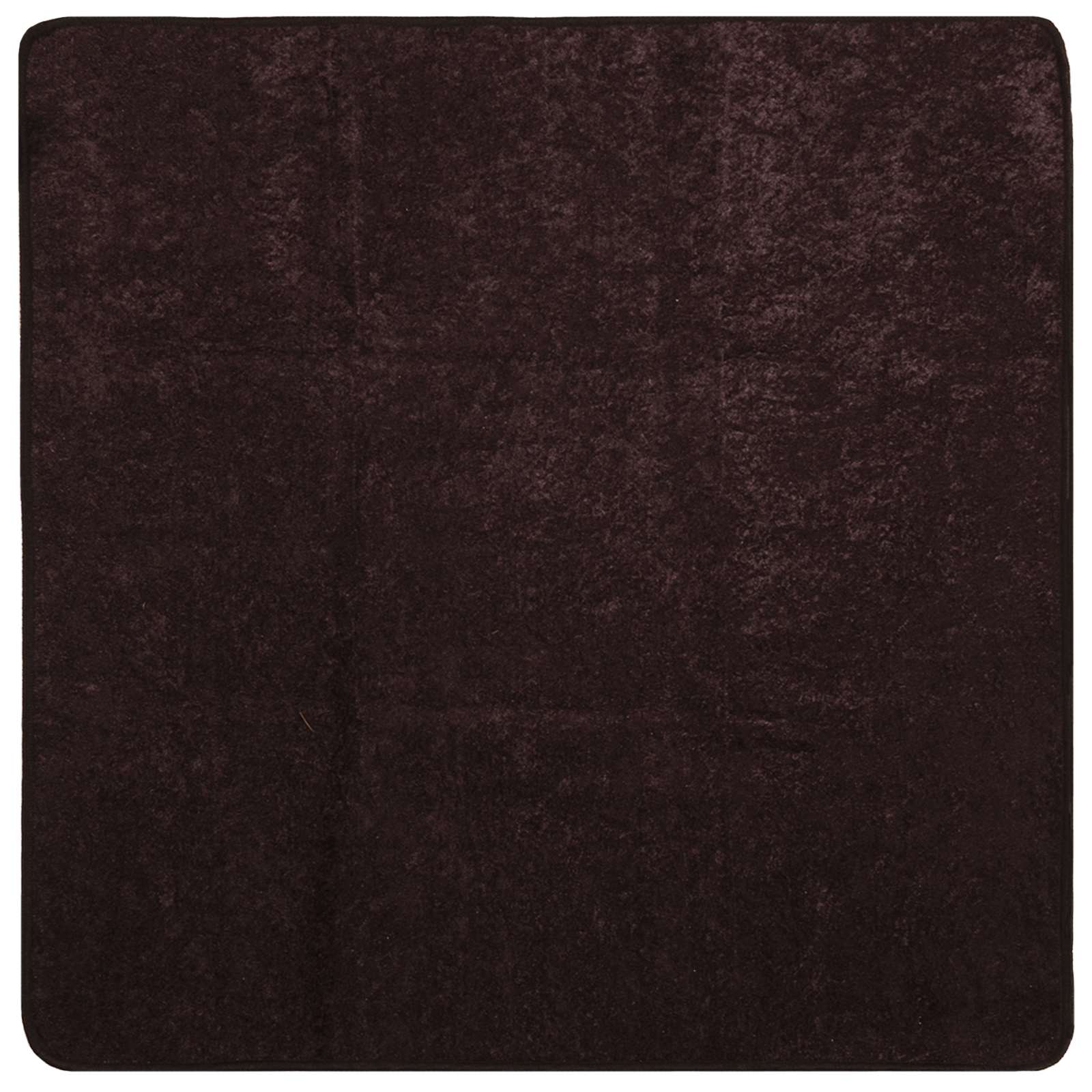 Runner Tappeto MARSA Antracite 100 x 100 cm Poliestere e PVC
