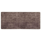Runner Tappeto MARSA Grigio 50 x 100 cm Poliestere e PVC